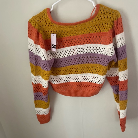 COPY - SO® Crochet Cardigan SizeL NWT - Picture 8 of 8